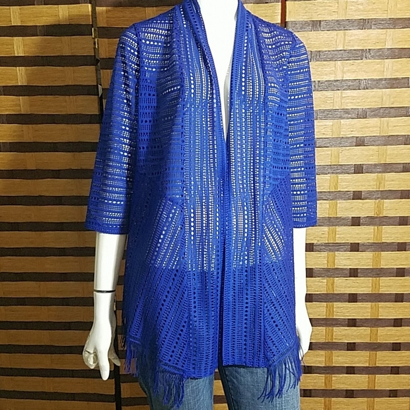 Chico's fringe jacket - Picture 1 of 8